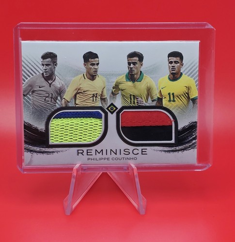 2025 Futera Incredible Philippe Coutinho Reminisce Dual Patch 1/1 Match-Worn