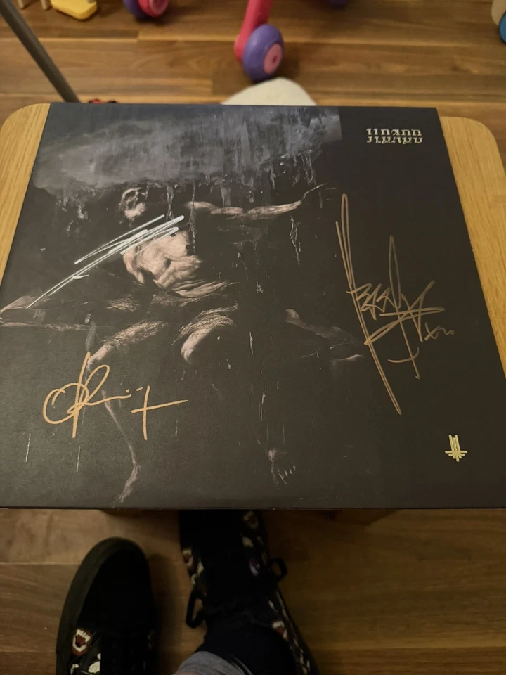 Behemoth - I Loved You At Your Darkest - Blue/black Vinyl SIGNED - Image 2 of 3