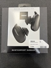 Bose QuietComfort In-Ear Noise Cancelling Bluetooth Earbuds Black