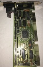 UMC TK-82C862-2J-D18A SERIAL PARALLEL IDE FLOPPY GAME PRINTER ISA Slot Card