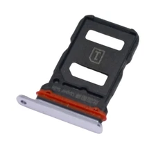 OEM VIVO X30 REPLACEMENT SILVER DUAL SIM CARD HOLDER TRAY