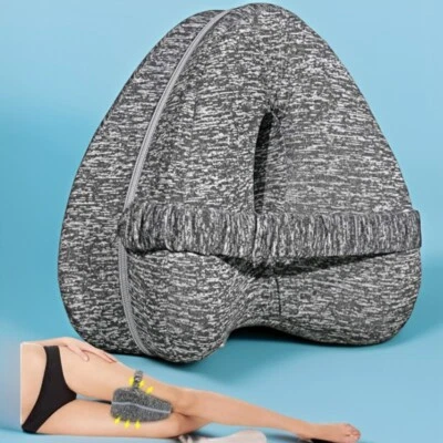 Orthopedic Leg Pillow Memory Foam Knee Pain Back Relief Sleeping Side Support TT