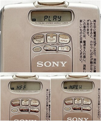 SONY WM-FX2 1996 Walkman Vintage Radio Cassette Player Made in SONY WM-FX2 1996 Walkman Vintage Radio Cassette Player Made in