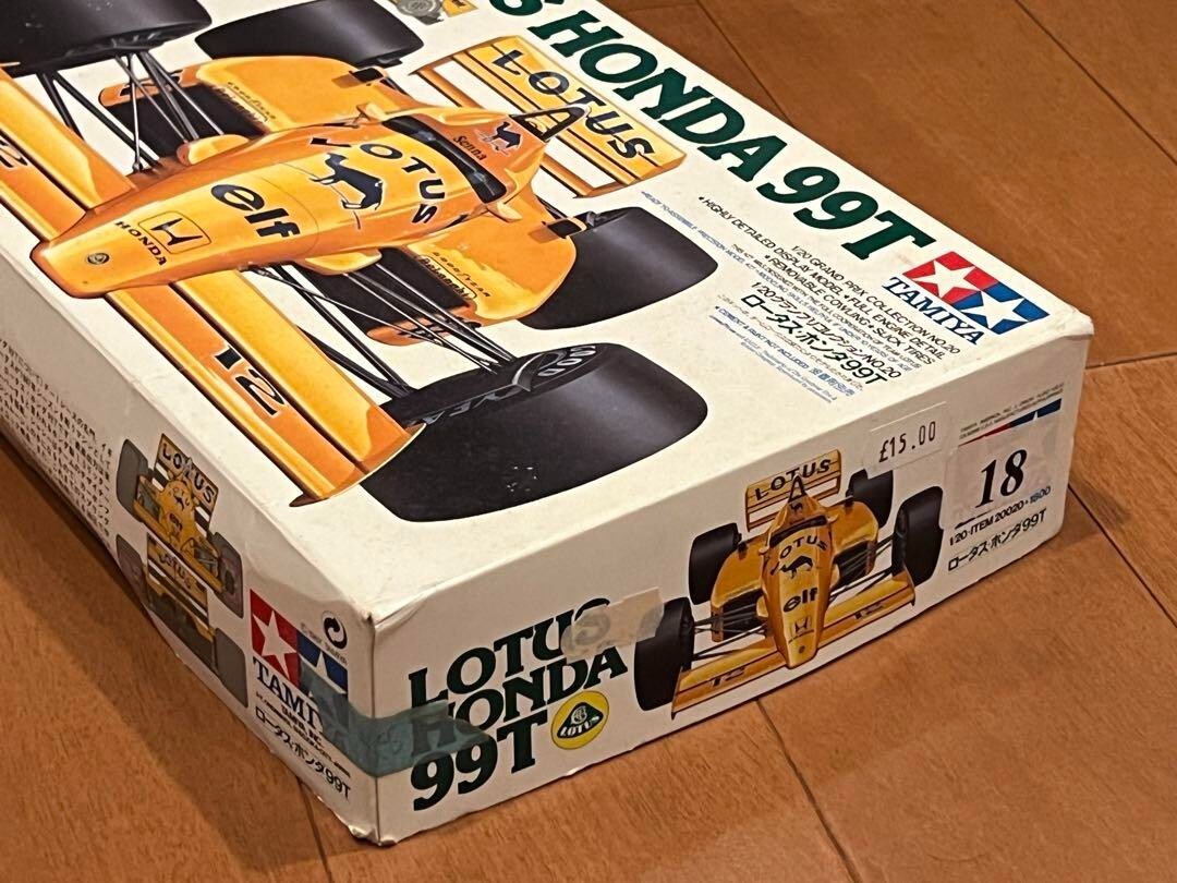 TAMIYA 1/20 Lotus Honda 99T Item NO.20 Ayrton senna Plastic