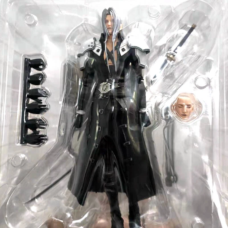 Play Arts Kai Final Fantasy VII Remake Sephiroth 11" Action Figure Statue Gift - Image 3 of 4
