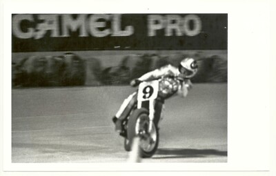 VTG 1950s Daytona 200 #9 Hansen Actual Film Neg Real Photo 72-98 Motorcycle 