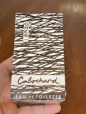 Vintage SEALED CABOCHARD EDT Splash by GRES 4oz   DISCONTINUED OLD BOX SCRATCH