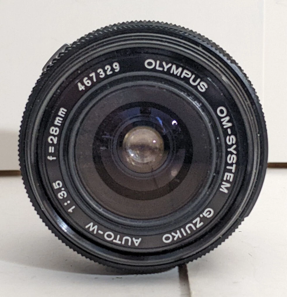 F/3.5 Camera Lenses Olympus Zuiko 28mm Focal for sale | eBay