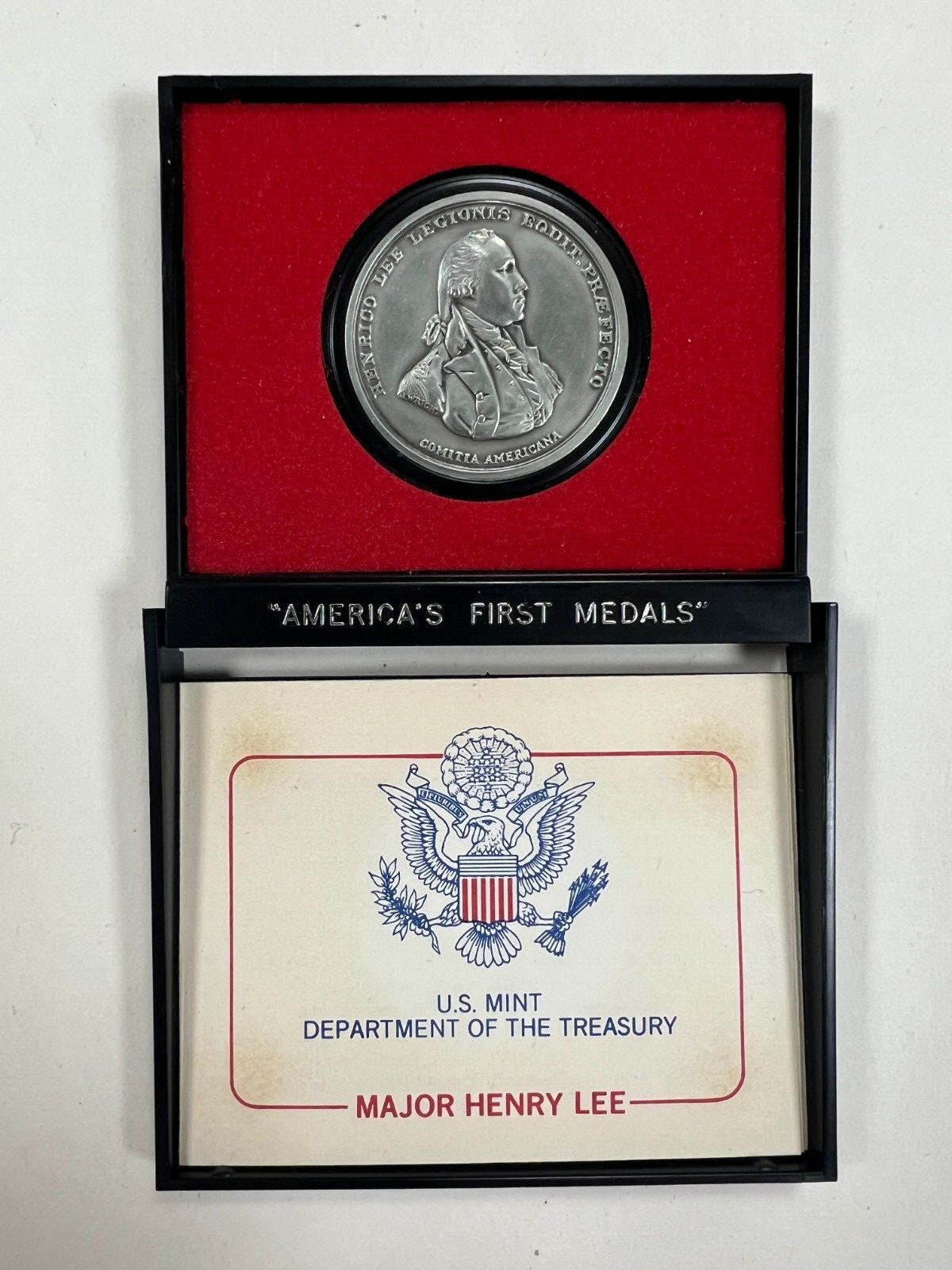 Commemorative Medal Samuel Adams - Henry Lee &  Daniel Morgan