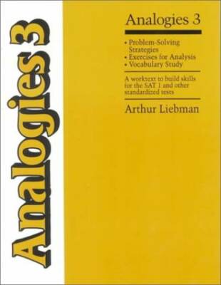 Analogies 3: Problem Solving Strategies - Paperback By Liebman - GOOD