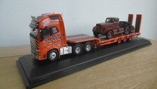Oxford Truck Volvo FH Unit CROUCH Recovery  Low Loader & Diamond T load 1:76