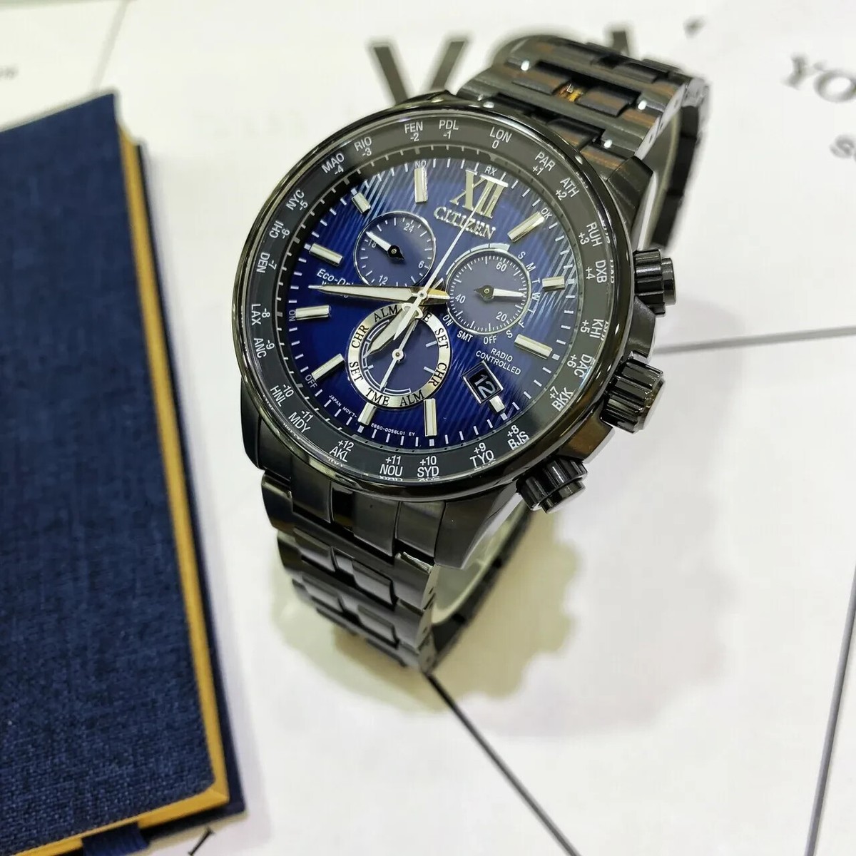Citizen Ø 43.5mm s steel CB5885-85L Eco Drive Perpetual