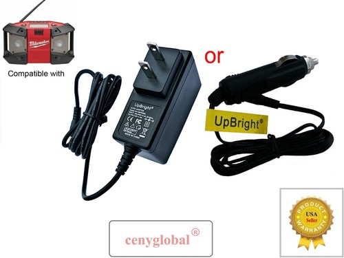 Replacement AC Adapter Power Cord For Milwaukee 2590-20 M12 Job Site Radio - ABLEGRID Brand 5 thumbnail image