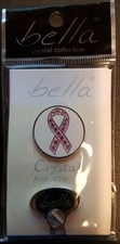 Bella Crystal Collection Golf Ballmarker Hatc...