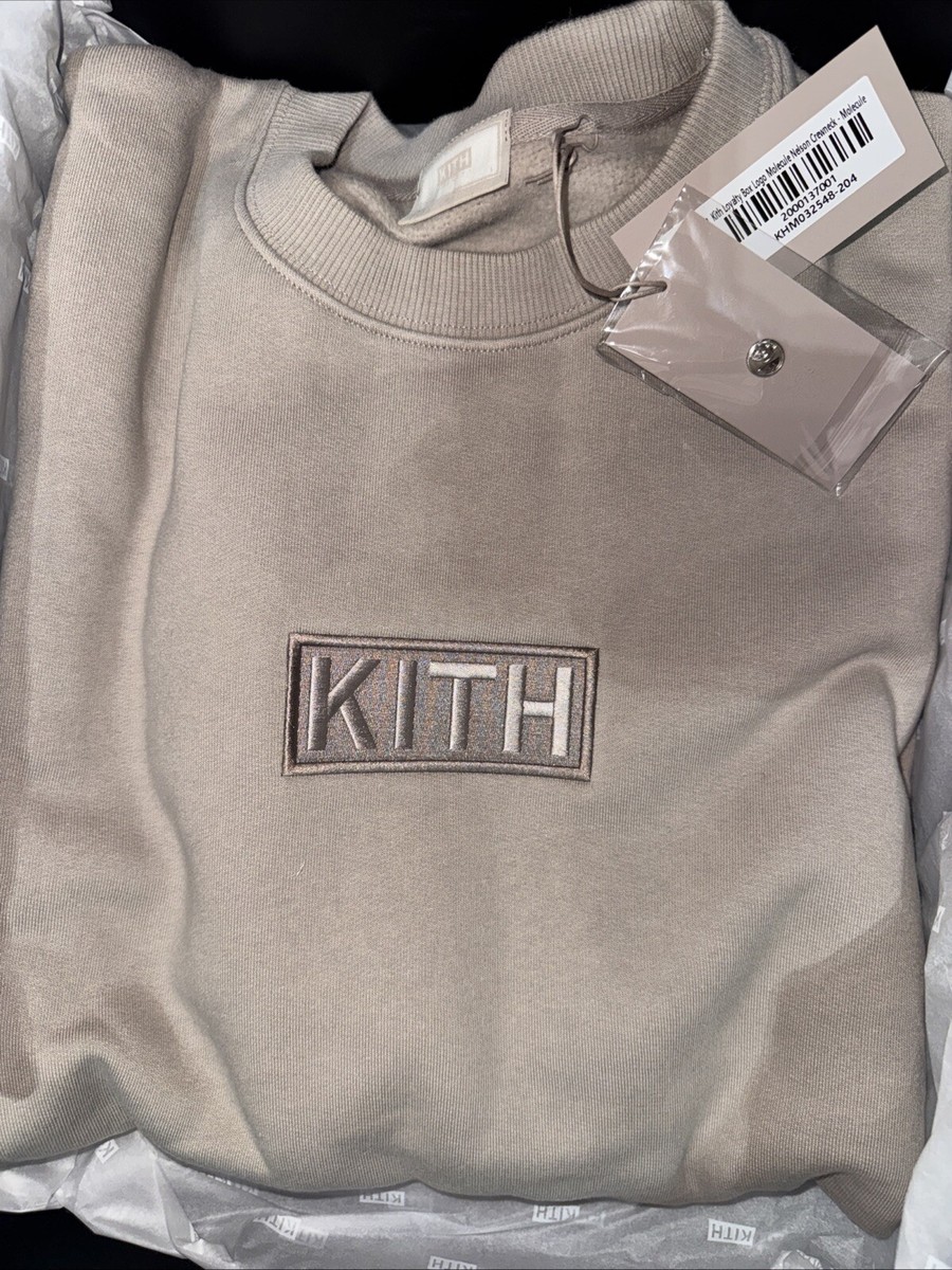 Kith Classic Logo Nelson Crewneck - Molecule Size L Brand Kith Classic Logo Nelson Crewneck - Molecule Size L Brand