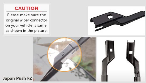 New MTEC Super Water Repellent Silicone Wipers for BMW X3 G01 2018~ - Picture 2 of 2