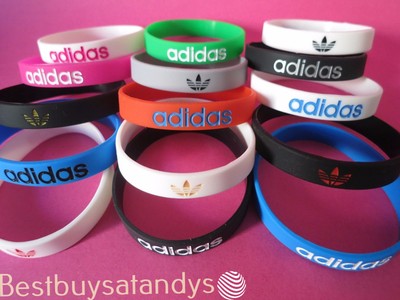 3D Adidas Sports Silicone Wristbands Bracelets Baller Bands FREE SHIPPING |  eBay