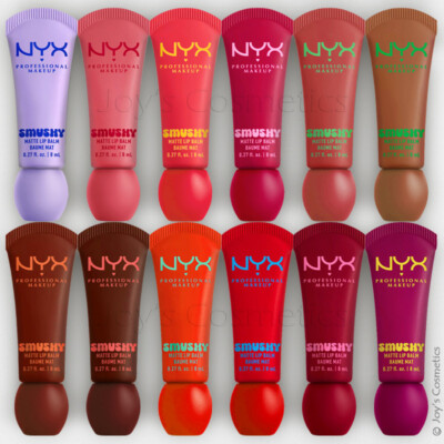 1 NYX Smushy Matte Lip Balm Tinted Soft Matte Finish ''Pick Your 1 Color''*Joy's*