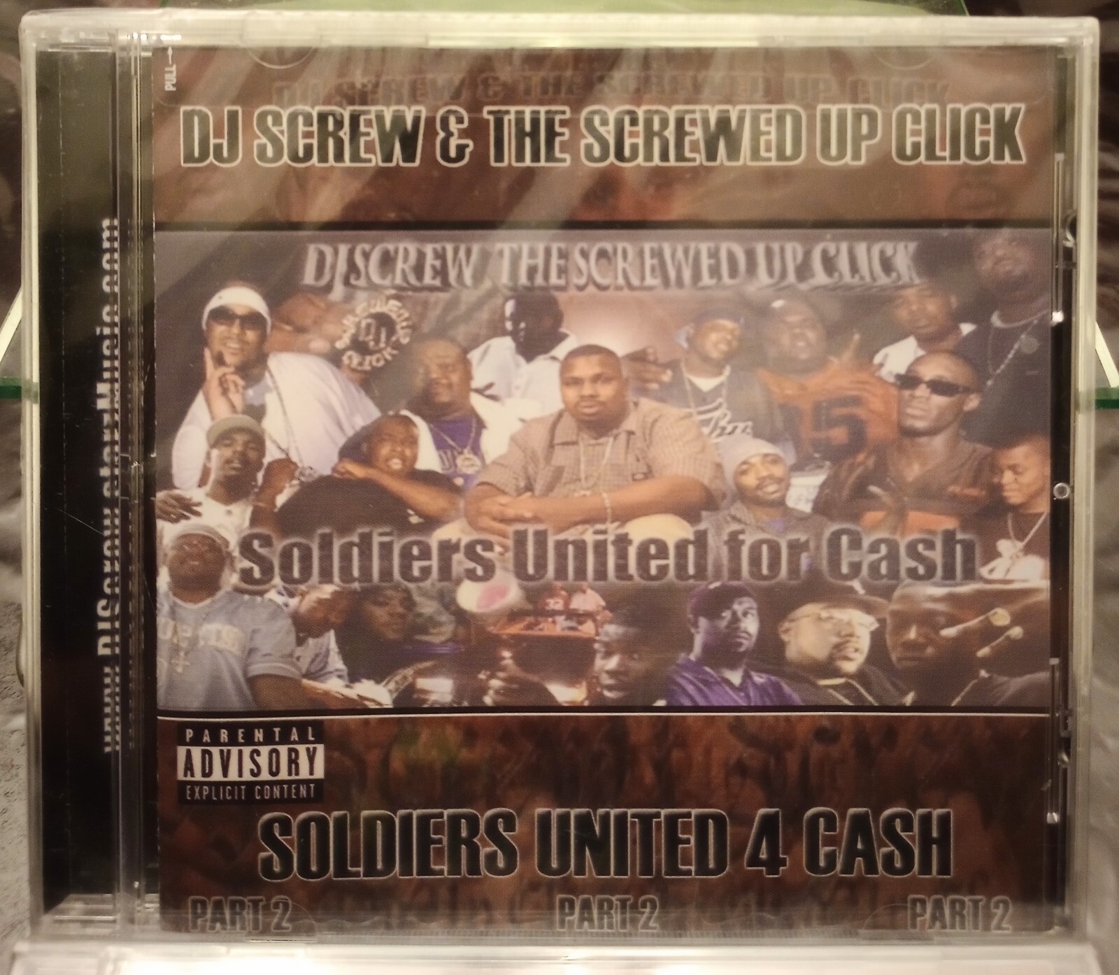 Soldiers United 4 Cash Part 2 by DJ Screw (CD, 2019) 686506008322 eBay