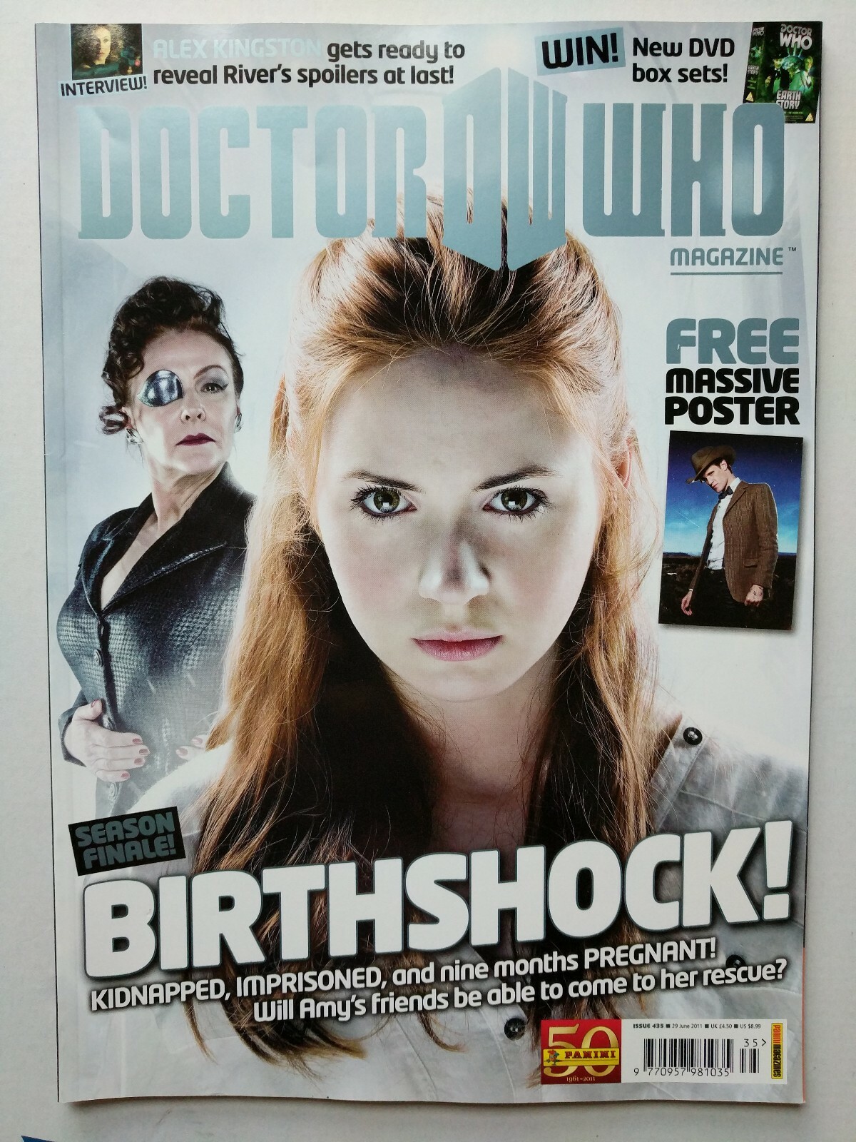 Doctor Who Mag Karen Gillan Alex Kingston June 29, 2011 | eBay