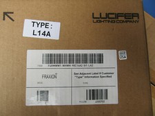 Lucifer F4RMWW1-WHWH-90C14A2-5I1-LA2 Fraxion LED Fixture NEW!!! in Box 