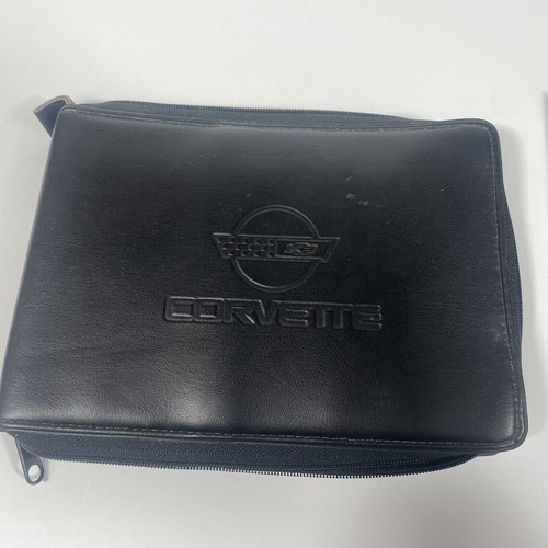 1996 CORVETTE ORIGINAL 1ST EDITION OWNERS' MANUAL/MANUAL POUCH - Picture 3 of 12