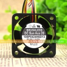 SANYO 109P0424H6D13 4020 DC24V 0.07A 4CM 3pin Cooling Fan