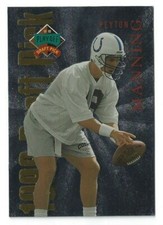 1998 Playoff Prestige Draft Picks Bronze Jumbos Peyton Manning