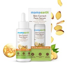 MamaEarth Skin Correct Face Serum for Acne Marks , Enlarged Pores  Scars 30 ml