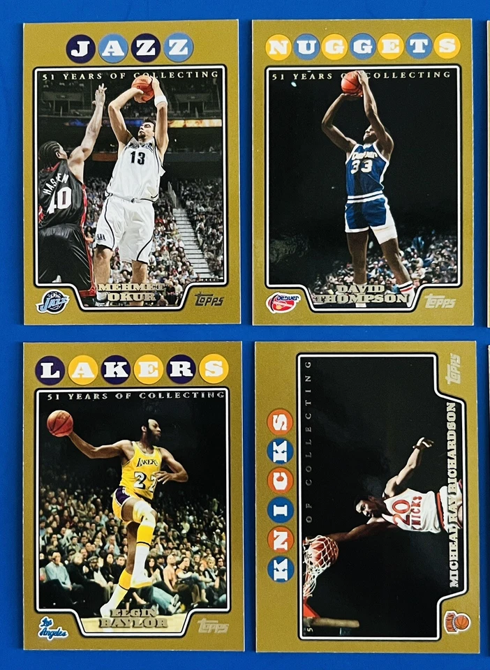Lot of (16) 2008-09 Topps Gold Parallel Basketball Cards #d /2008 - Image 4 of 4