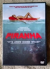 Piranha DVD VG+ Elisabeth Shue Adam Scott Ving Rhames commentary featurettes