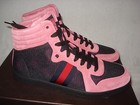 100% AUTHENTIC NEW MEN GUCCI SOFTY TEK WEB HIGH TOP SNEAKER UK 10 /US 11 D — photo 6