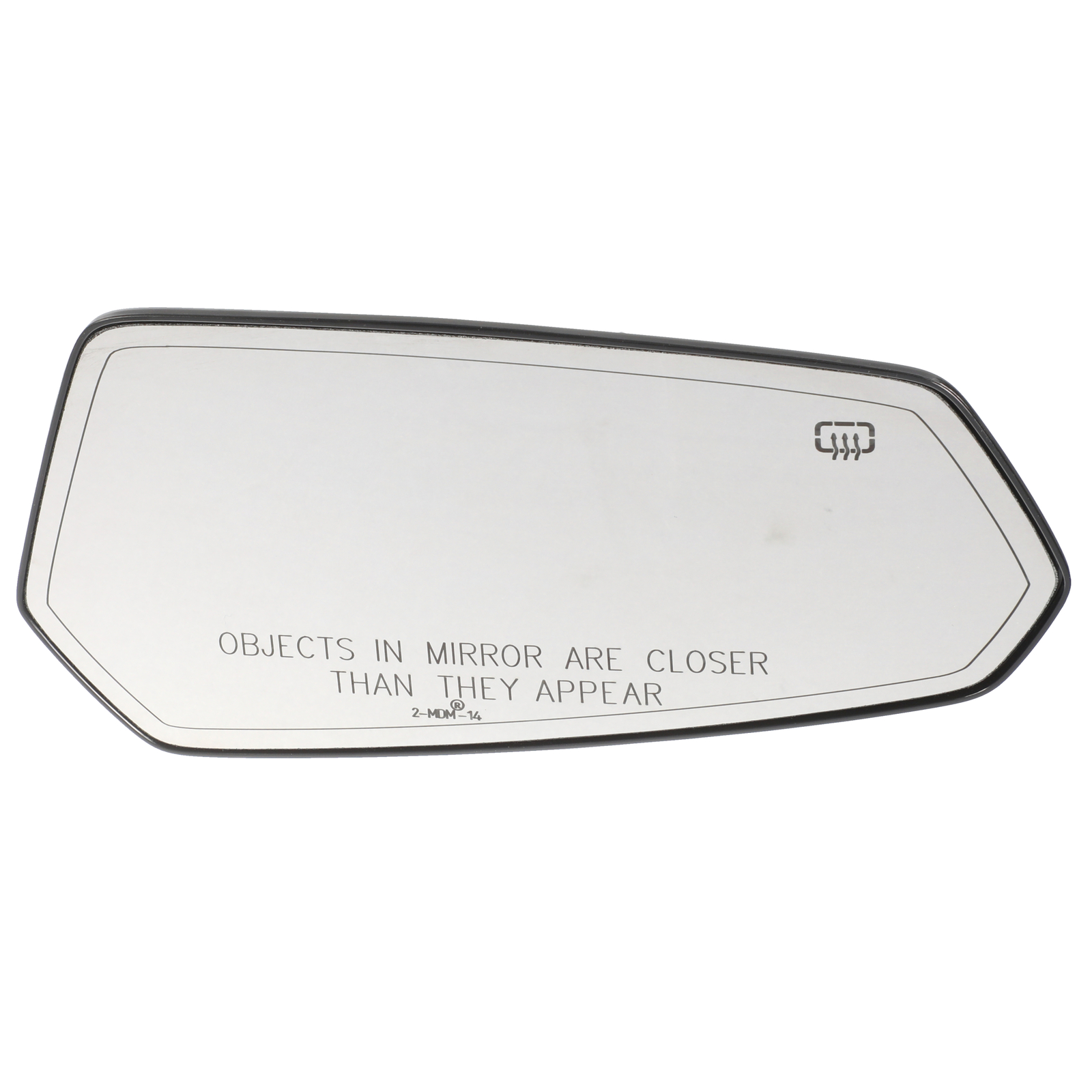 Cristal del espejo retrovisor del lado del pasajero para GM P/N 92235875