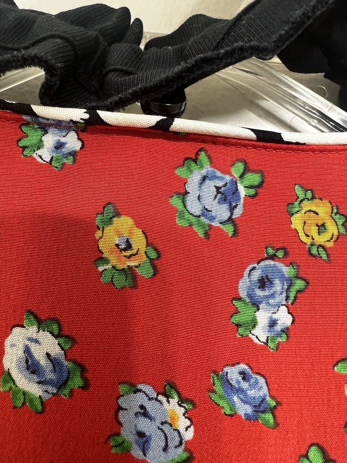 Abito Coach 1941 patchwork 100% vita a goccia di seta linea XS foderato tasche floreali