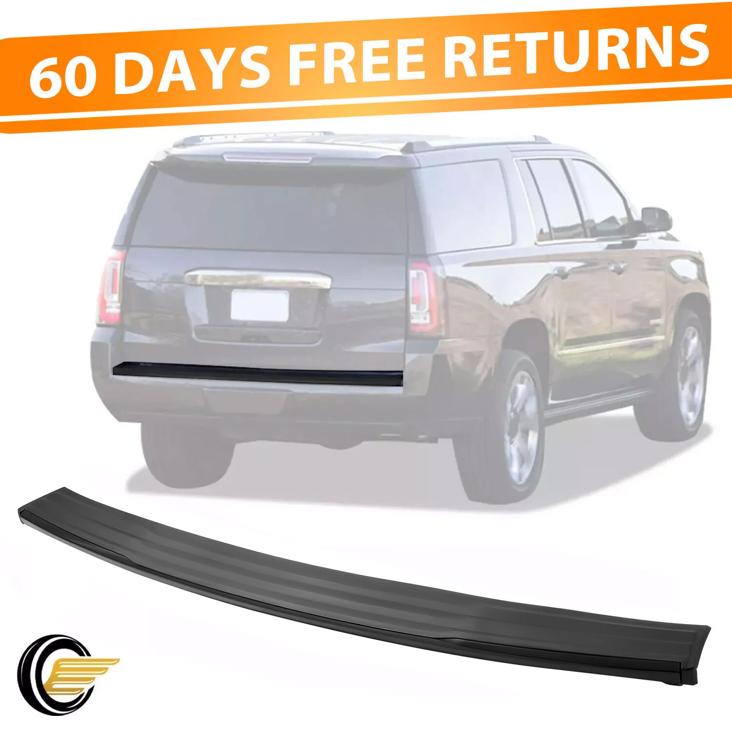 New Rear Bumper Step Pad Face Bar For Chevy GMC Suburban Tahoe Yukon 2015-2020