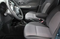 Nissan Micra 4 Iv 2010-2017 K13 Mittelarmlehne Passform Armlehne Textil Schwarz