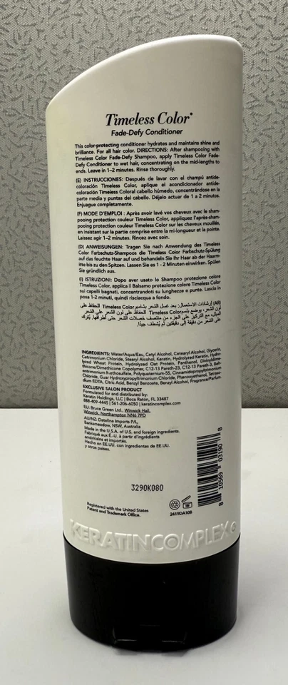 Keratin Complex Timeless Color Fade-Defy Conditioner 13.5 fl. oz. - Image 3 of 4