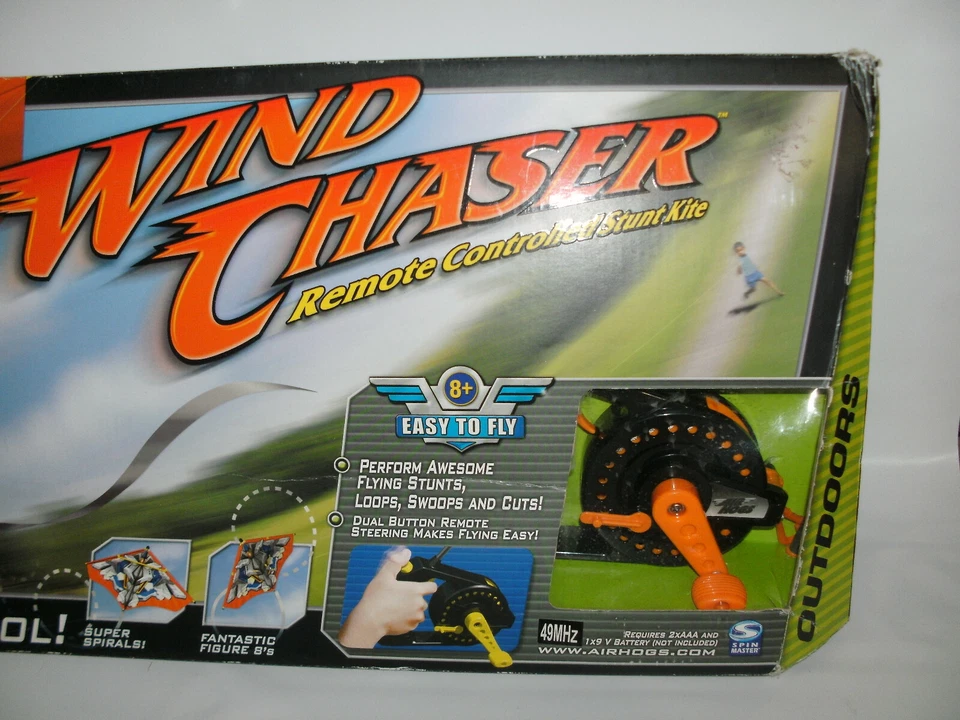 2008 Spin Master Air Hogs Wind Chaser Remote Controlled Stunt Kite NIB - Image 3 of 4