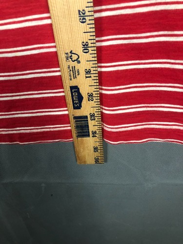 Tommy Bahama Dress Womens 2X Small Red with White Striped V neck Sleeveless - Picture 11 of 13