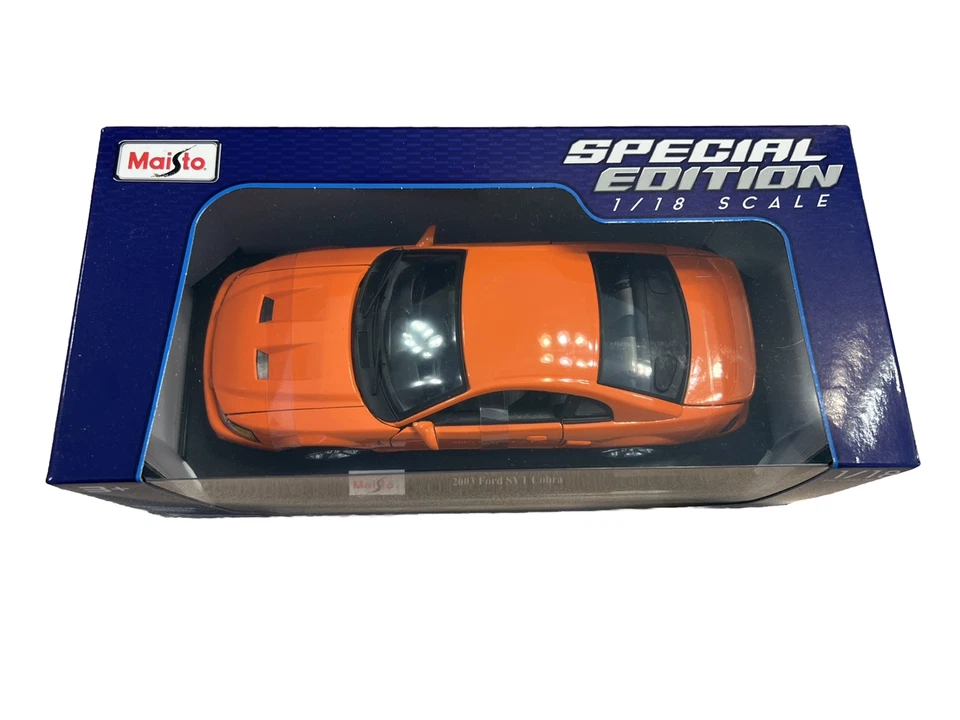 Ford SVT Mustang Cobra Competition naranja Maisto 1:18 2003 Foto 2 de 4
