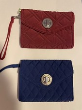 Vera Bradley Your Turn Smartphone Wristlet - Lapis or Raisin - Check Description