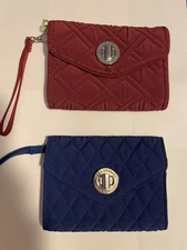 Vera Bradley Your Turn Smartphone Wristlet - Lapis or Raisin - Check Description