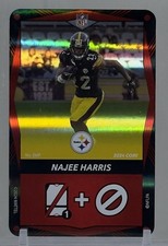 Najee Harris 2024 Mattel UNO Elite NFL Core #069 Red Foil Pittsburgh Steelers