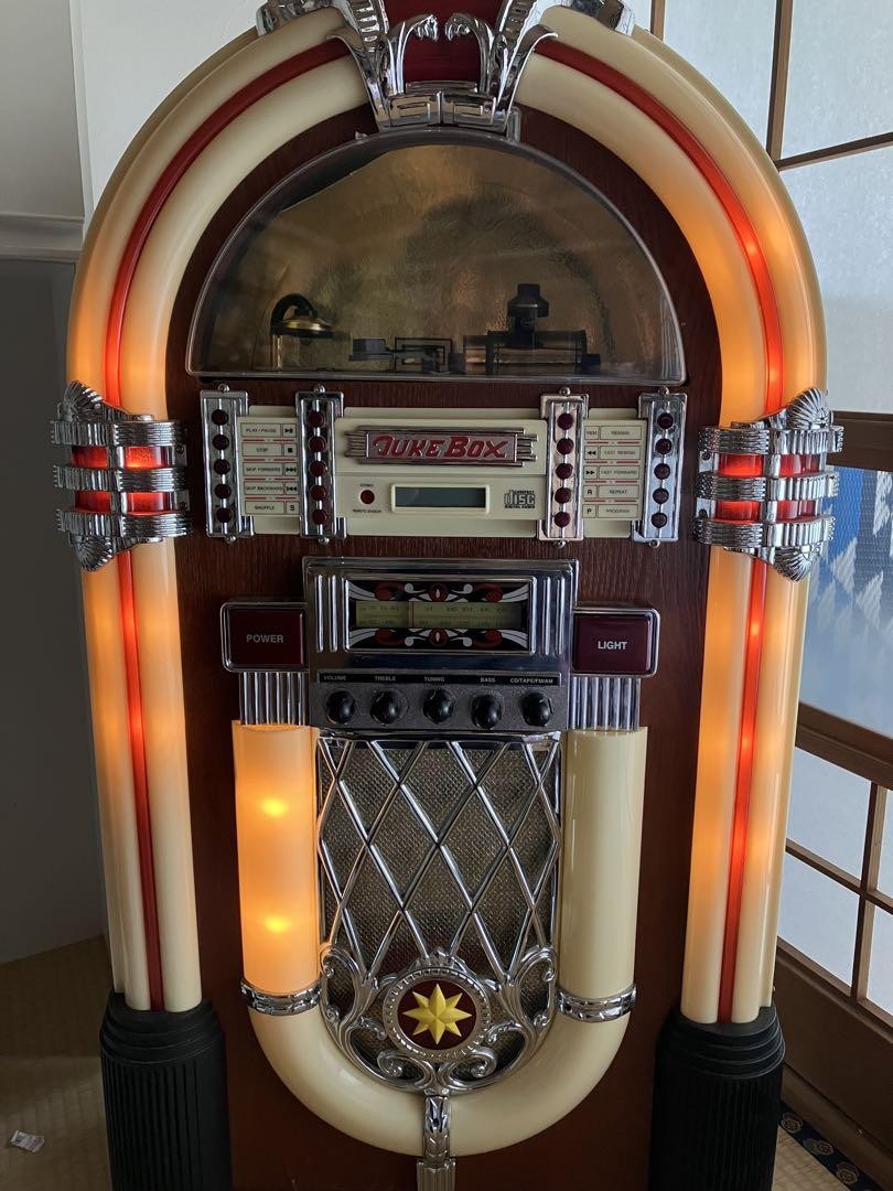Jukebox record player Equipped with radio CD function and light | eBay