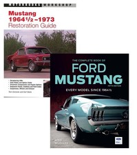 The Complete Book Of Ford Mustang 1964 12 - 73 Restoration Guide 2 Book Set