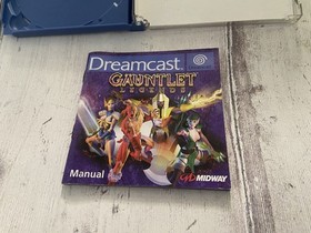 Sega Dreamcast Gauntlet Legends Complete with Manual - See Photos