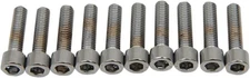 Drag Specialties MPB203S #10 Fine & Coarse-Thread Smooth Socket-Head