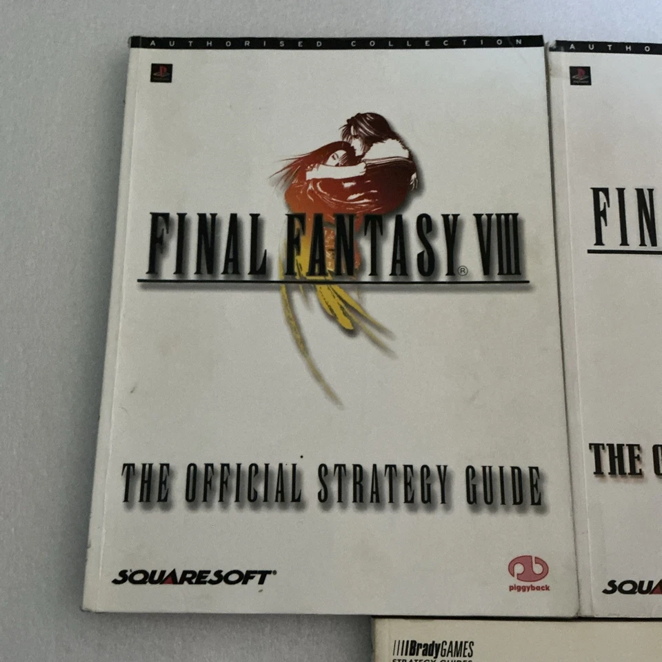 FINAL FANTASY VII + VIII + IX The Official Strategy Guides all three used gc  - Image 2 of 4