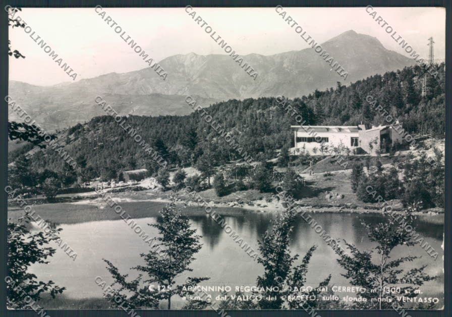 Reggio Emilia Lago del Cerreto foto FG cartolina ZF5831