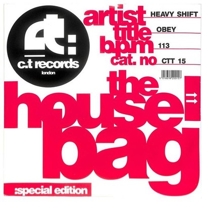 Heavyshift - Obey The Rules Of The Night - UK 12'' Vinyl - 1990 - C.T. Records